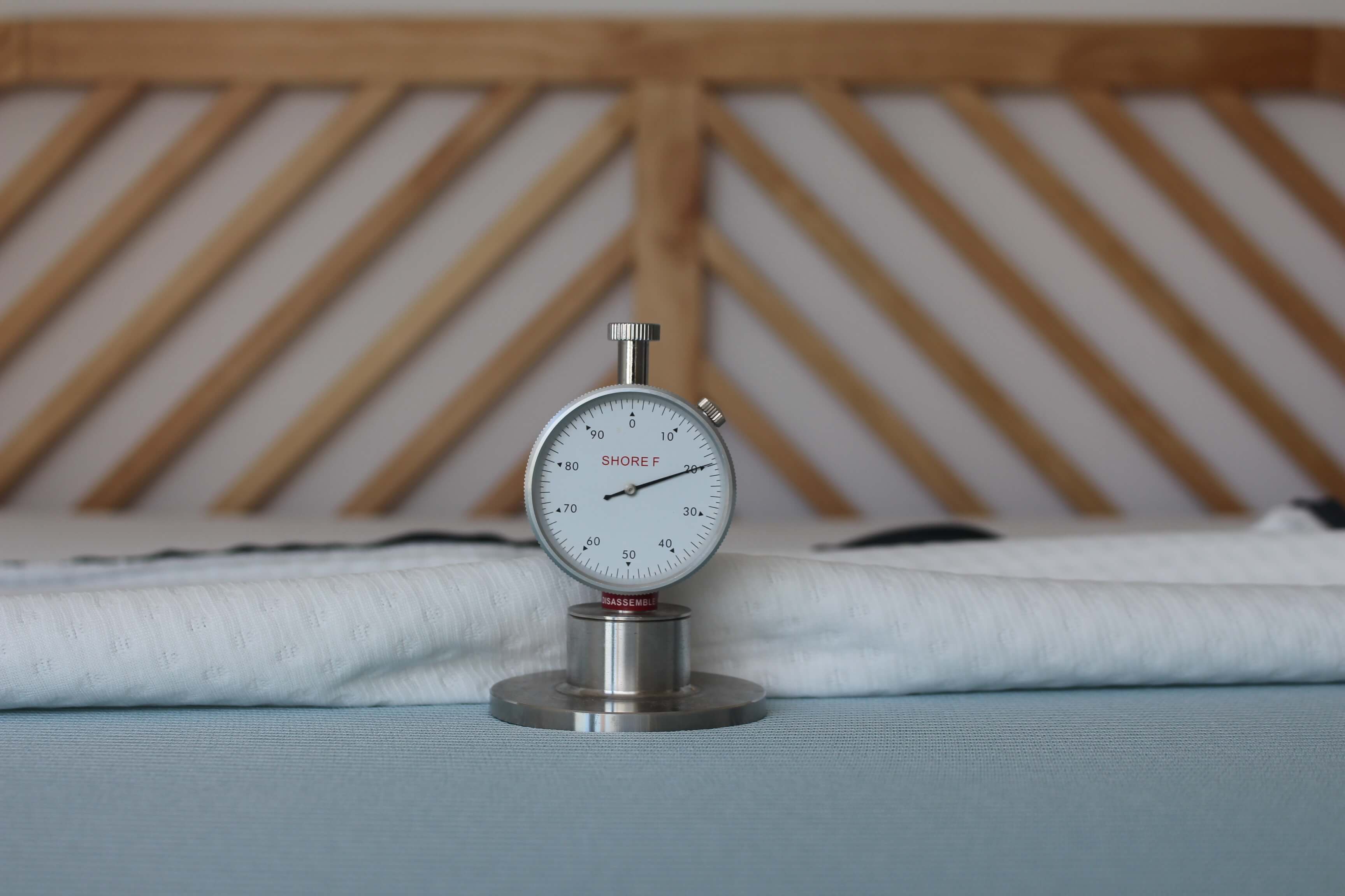 prueba de durometro colchón Emma Original